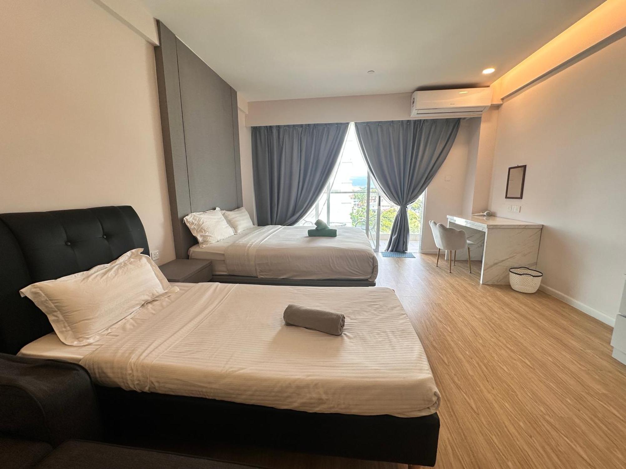 Aru Suites Homestay Wifi,Carpark,24H Check In,Water Filter By R2 Residence 코타키나발루 외부 사진